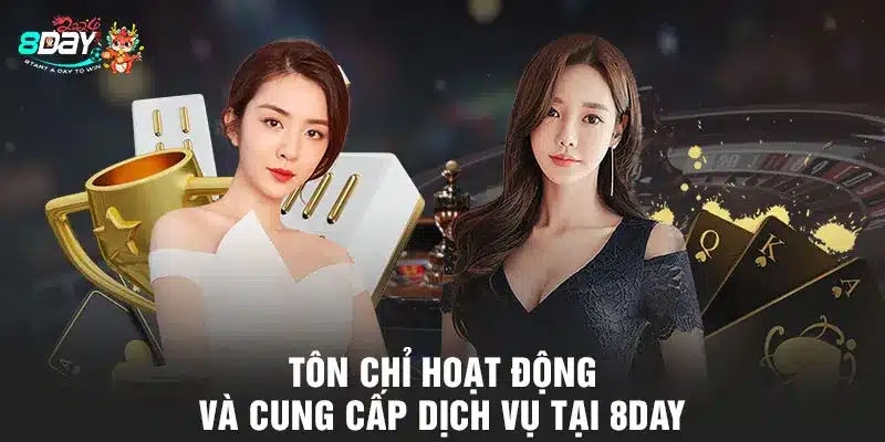 Tôn chỉ hoạt động và cung cấp dịch vụ tại nhà cái